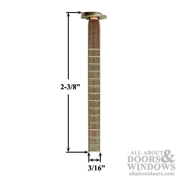 Adjustable Cylinder Tail Piece for American Keyed Door Locks