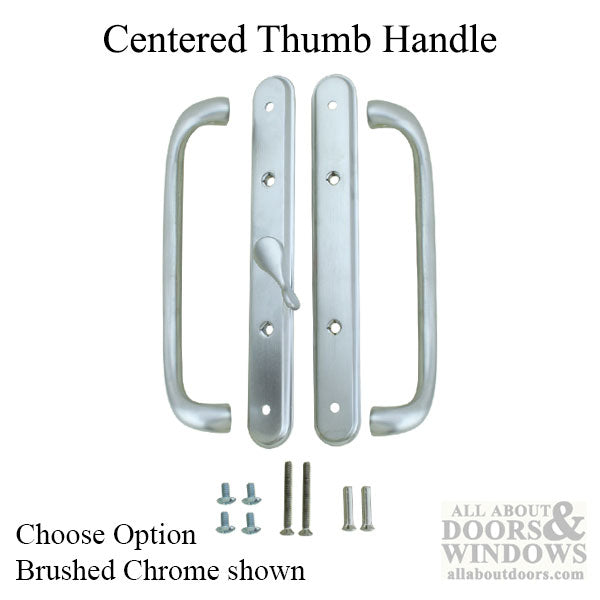 Olympus Handle CENTER Thumb, Sliding Glass Door - Choose Color