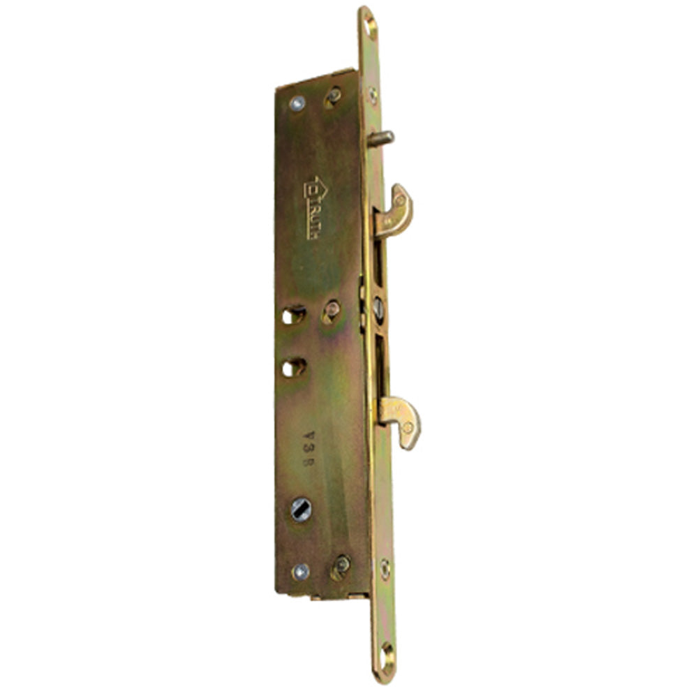 MZO 2-Point Double Hook Sliding Door Lock for Outward Wood or Vinyl Doors
