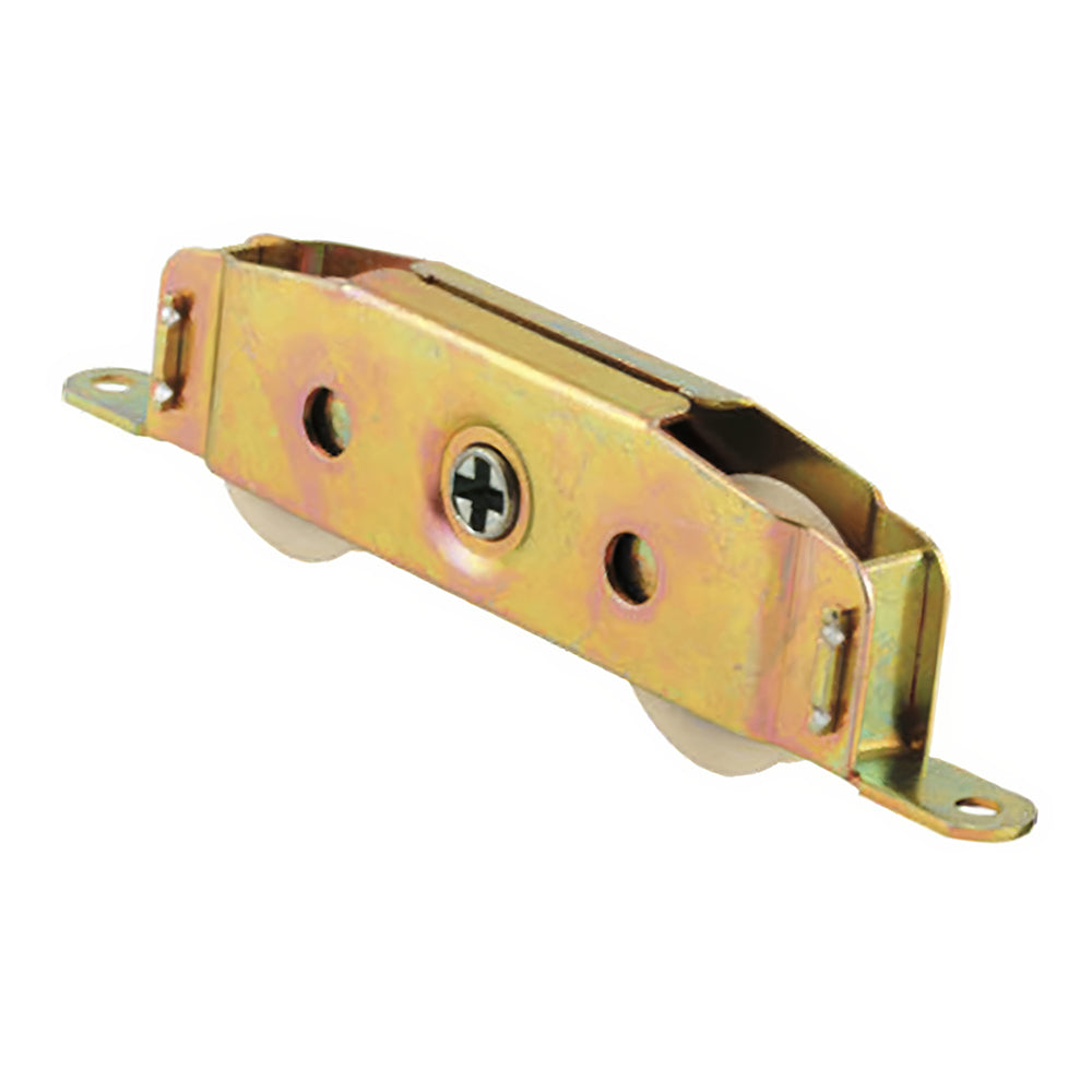 Tandem 1-1/4" Nylon Wheel Sliding Glass Door Roller, Unique Housing
