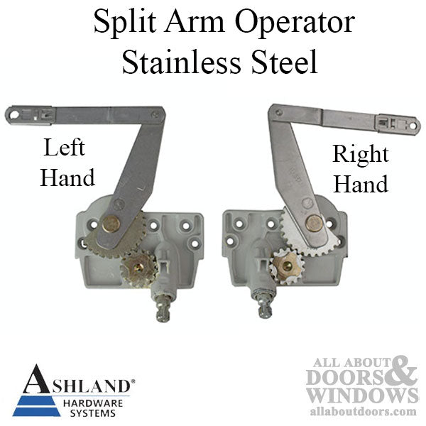 Left Hand Ashland Casement Split Arm Operator S-1081-66