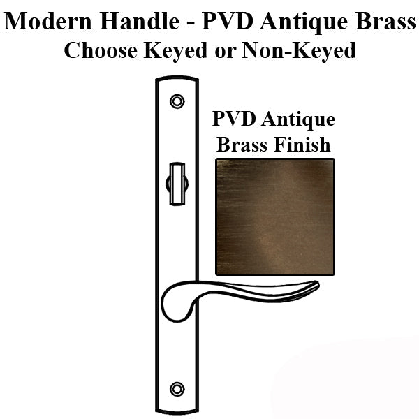 Truth Sentry Lock Handle Set Modern Decorative Over Solid Brass Antique Hardware