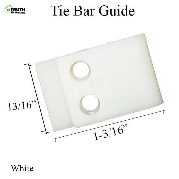 Truth Tie Bar Guide for Maxim Multipoint Locks – White