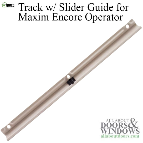 Truth 11576.92 Track with Slider Guide for Maxim & Encore Windows