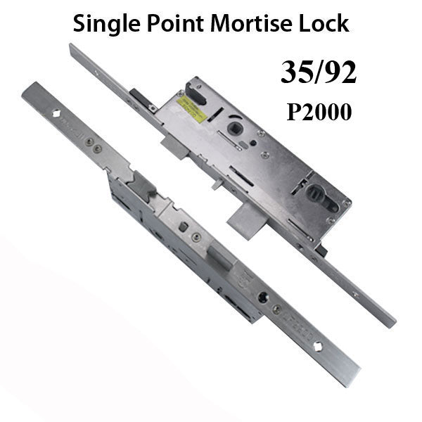 20Mm P2000 Active 35/92 Spl Mortise Lock Body American Vers Hardware