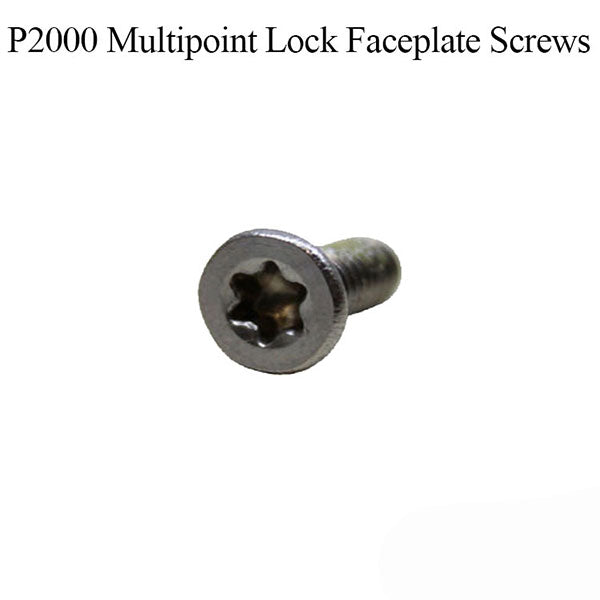 Faceplate Screws For P2000 Multipoint Lock To Attach Facepla Hardware