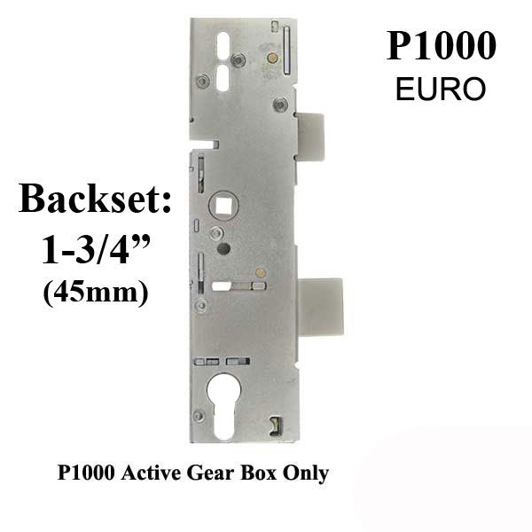 P1000 Active Gearbox 45/92 Mortise Lock Case Body Euro Ver Hardware