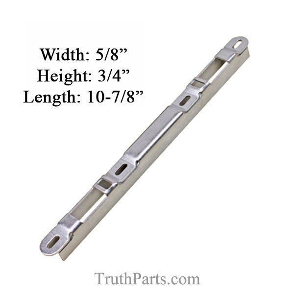 Narrow 5/8" Sliding Door Keeper, 3/4" Raised Strike, Dual Point lock