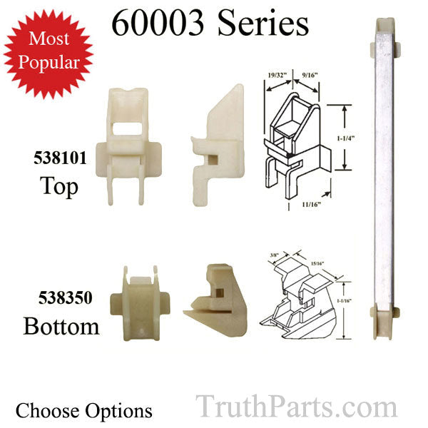 1/2 Inch non-tilt Channel Balance with Shoes