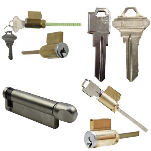 Hinged Locks and Lock Cylinders