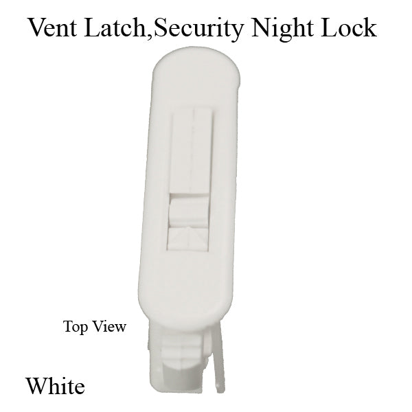 Plastic Security Night / Vent Latch - Choose Color