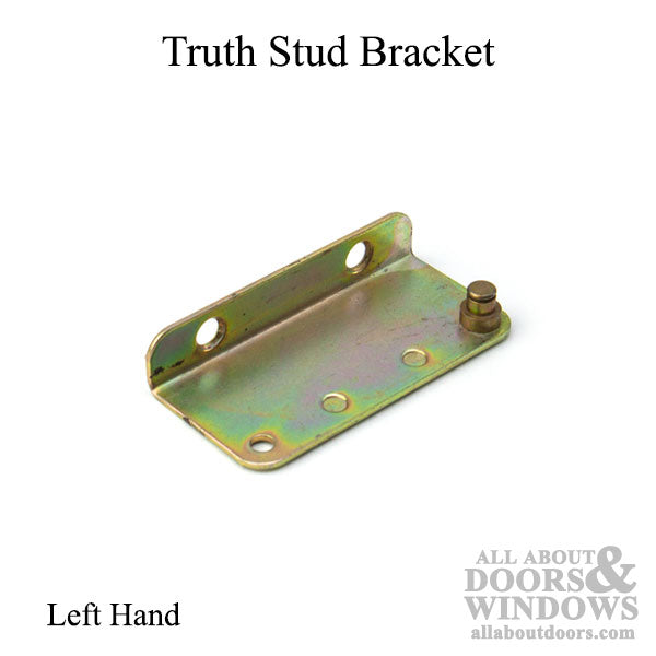 Truth Stud Bracket Left Hand, YDI Finish for Entrygard Dyad Operators