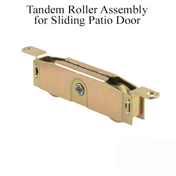 Tandem Roller Assembly 1-1/4 - Sliding Patio Door Steel Bal Hardware