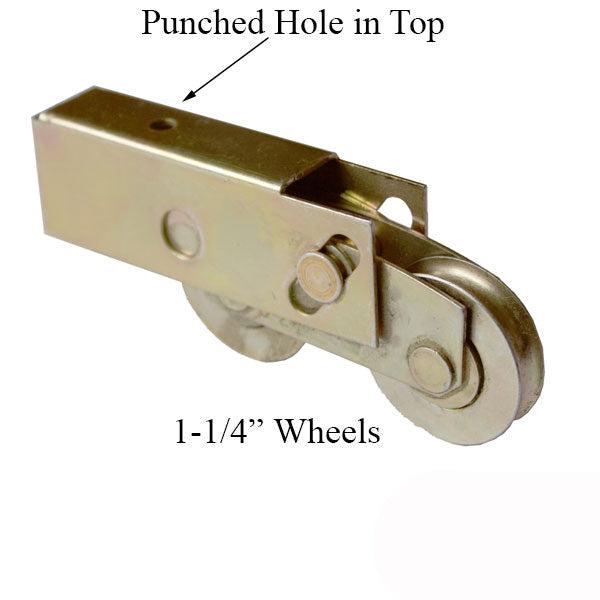 Tandem Roller Assembly - 1-1/4 Wheel 11/16 Housing Sliding Hardware