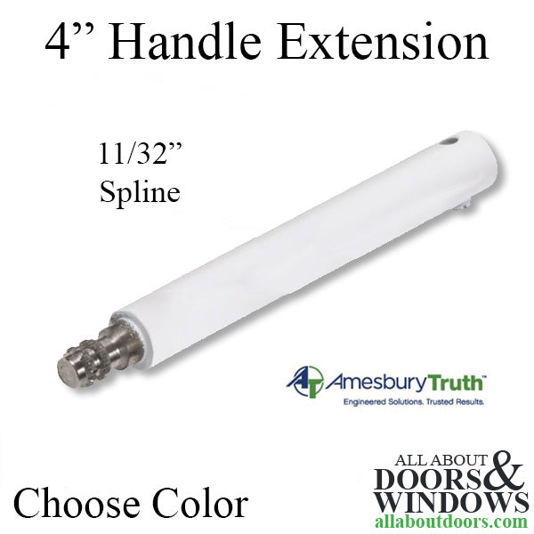 Truth 40097 4" Handle Extension, 11/32" Spline