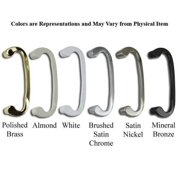 Legacy Glass Sliding Door Handle Set Keyed With Offset Thumbturn Schlage Keyway Choose Color