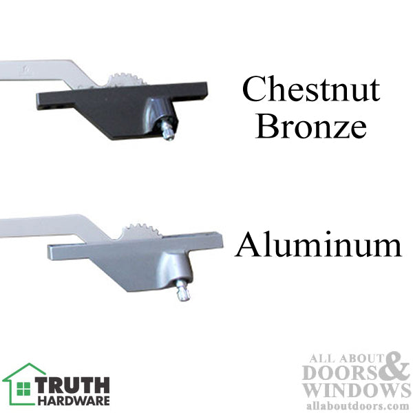 Truth® 7-1/2 Single Arm Casement Operator, Front Mount, Right Hand - Choose Color