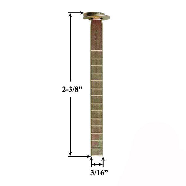 Replacement Cylinder Tail Piece With Break Off Tabs Hardware