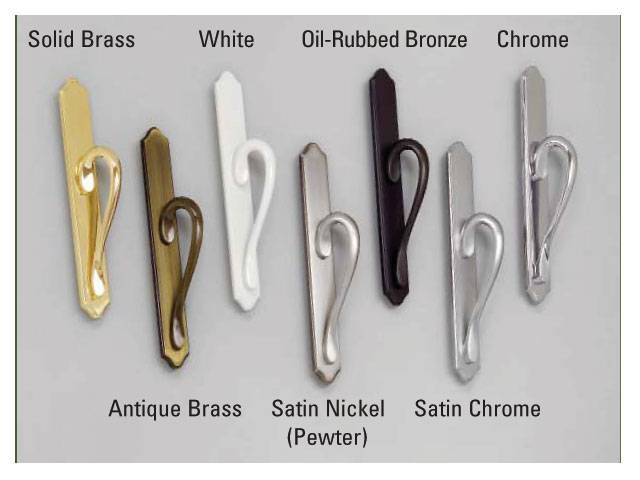 Inspirations Narrow Active Keyed Sliding Door Handle - Choose Color Hardware