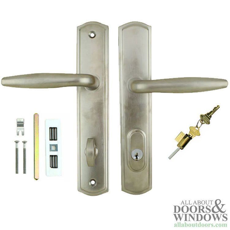 Active Keyed Handle Set 800C - for Multipoint Locks - Zinc Material - Choose Finish