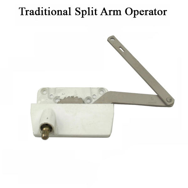 Truth 15.30 Traditional Split Arm Operator Straight 4-1/2 Link Left Hand Hardware