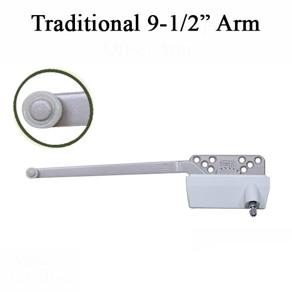 Truth 15.31 Traditional 9-1/2 Straight Arm Casement Operator- Choose Color Hardware