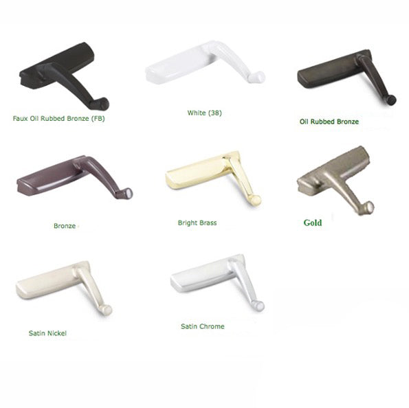 Truth 15.32 Weathershield 13-1/2 Straight Arm Casement Operator Right Hand Hardware