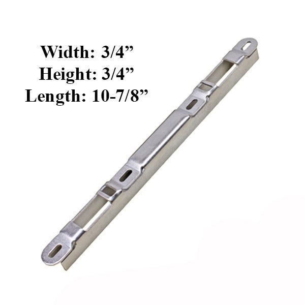 Sliding Door Keeper 3/4 In. Raised Dual Point Strike Stainless Steel Hardware