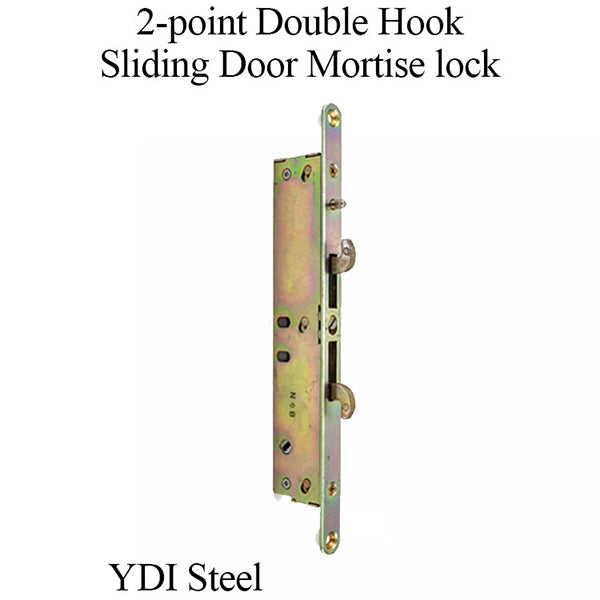 2-Point Double Hook Sliding Door Lock With Supports Outward Hardware