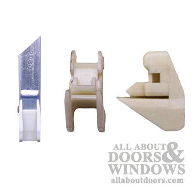 Bottom Shoe Bracket for 1/2" Channel Balance – Side-Load Window Hardware