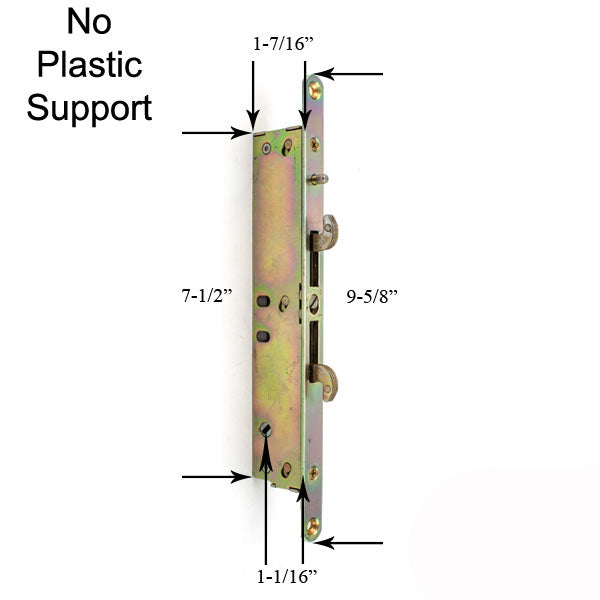 2-Point Double Hook Sliding Door Lock No Supports Outward H Hardware