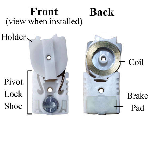 PivotTrue® Single Constant Force Coil, Double Hung Window Balance - Choose Weight