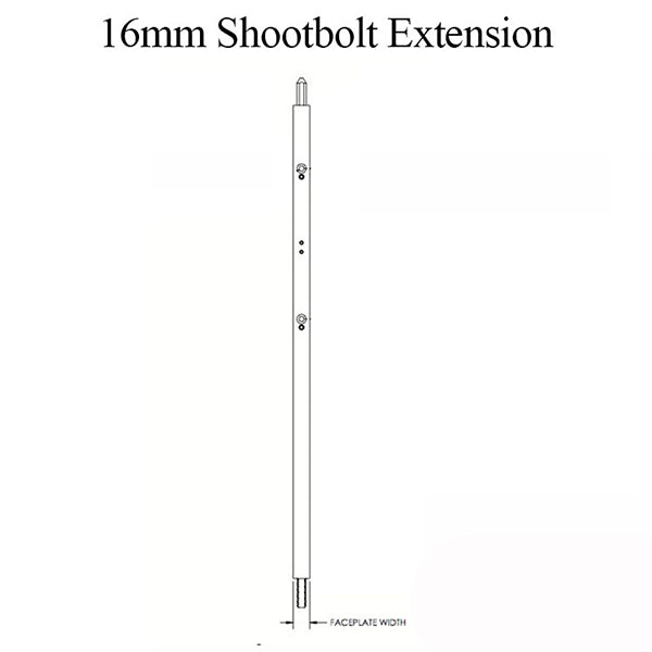 16Mm Shootbolt Extension For Truth Sentry Hardware