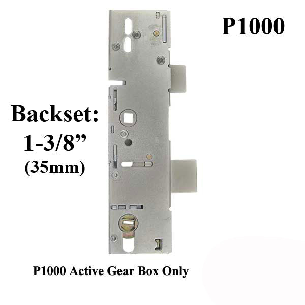 P1000 Active Gearbox 35/92 Mortise Lock Body American Vers Hardware