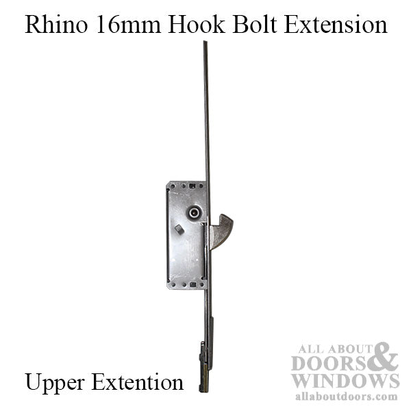 16mm P2000 Active Upper Rhino Hook Extension 14" Adjustable, Stamped 3502