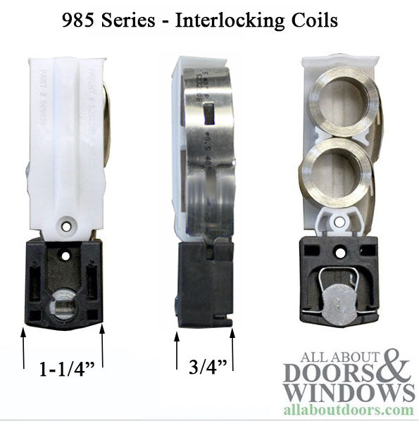 985 Series Tandem 3/4Inch Constant Force Coil Balance, Weight 5.5 - 9.5