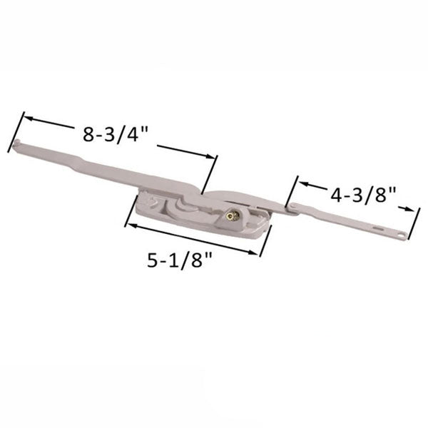 Truth 50.14 Encore Dual Arm Casement Window Operator Left Hand 8-3/4"