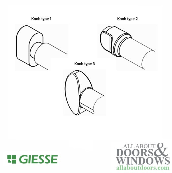 Giesse® 122mm Euro Profile Cylinder, Off-Center