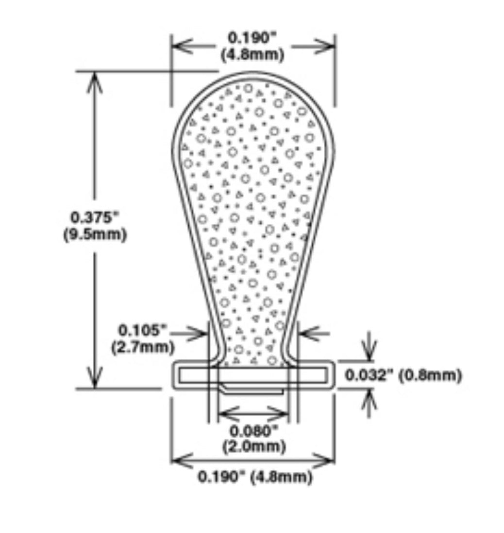 T-Slot Q-Lon Weatherstrip for Doors & Windows