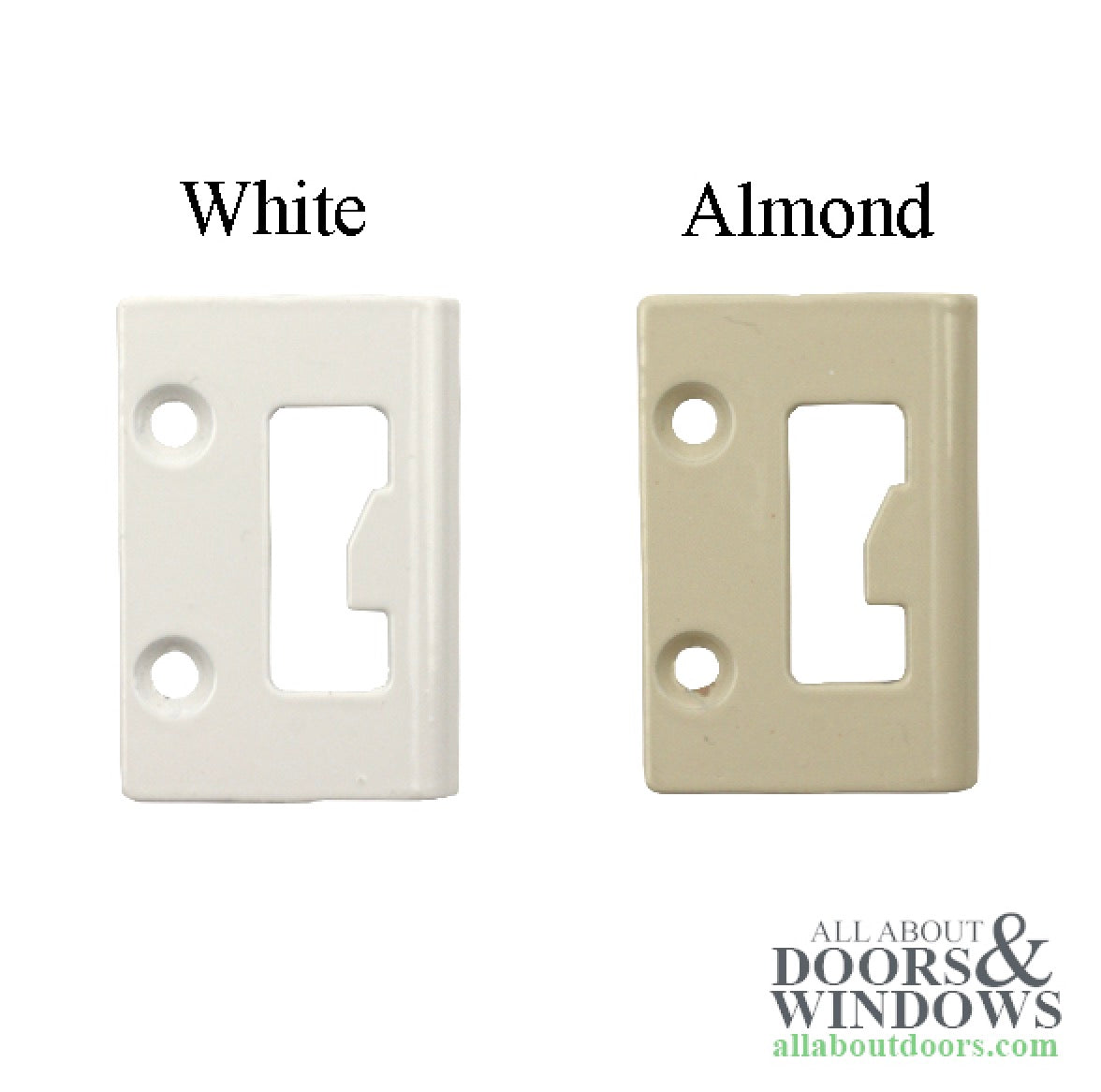Amesbury Truth Face Mount Keeper 1-3/4" x 1-3/16" - 500165