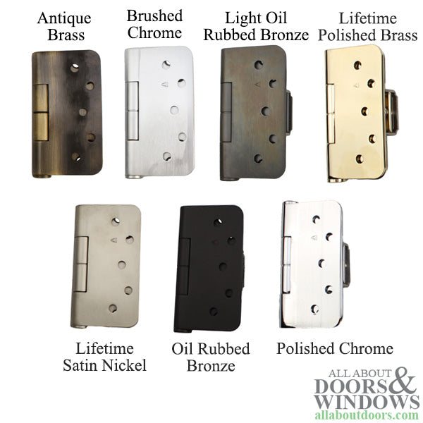 V200® Right Hand All In One Adjustable Hinge, New Style - Choose Finish