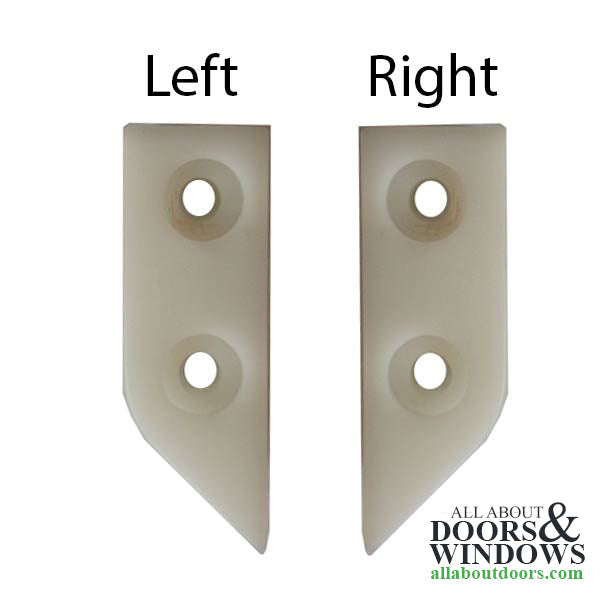 Left-Hand Vinyl Window Strike Keeper Truth 31303