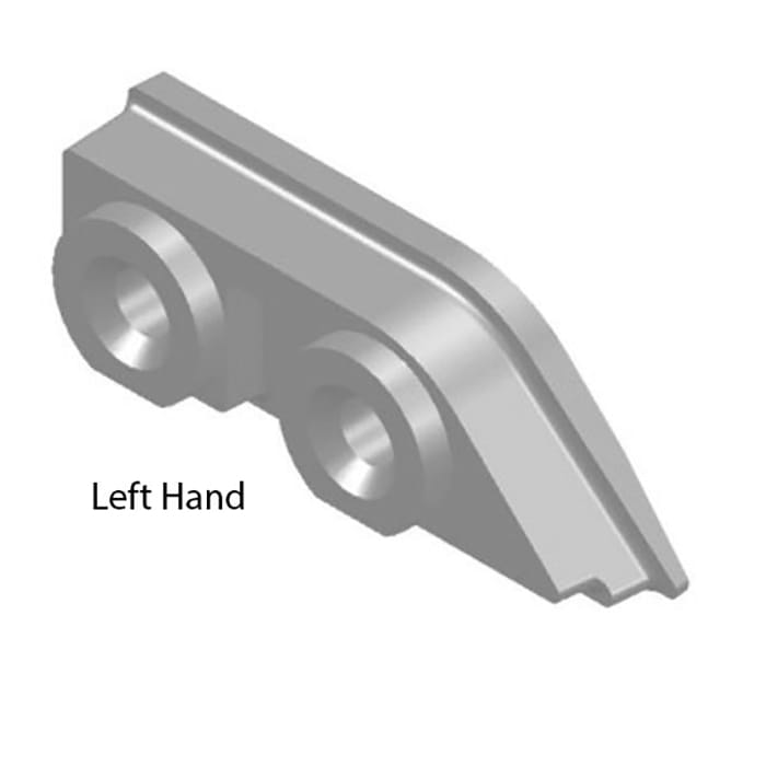 Left-Hand Vinyl Window Strike Keeper Truth 31303