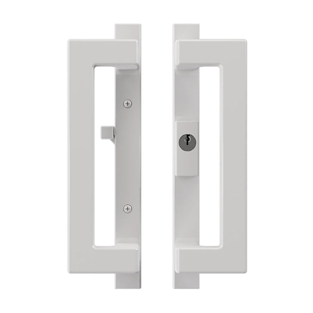 Amesbury Truth Signature Modern Sliding Patio Door Handle Keyed Off Center