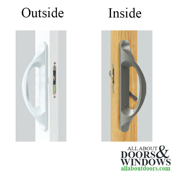 Truth Allure Patio Door Handle Set 3-15/16" Non-Keyed - 40.85.100