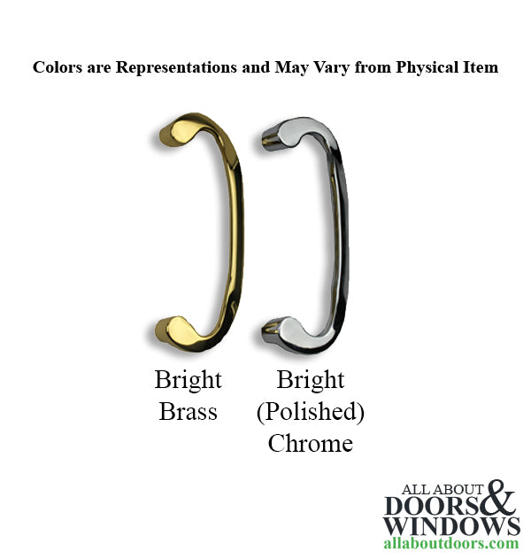Legacy Glass Sliding Door Handle Set, Keyed with Offset Thumbturn, Schlage Keyway, Choose Color