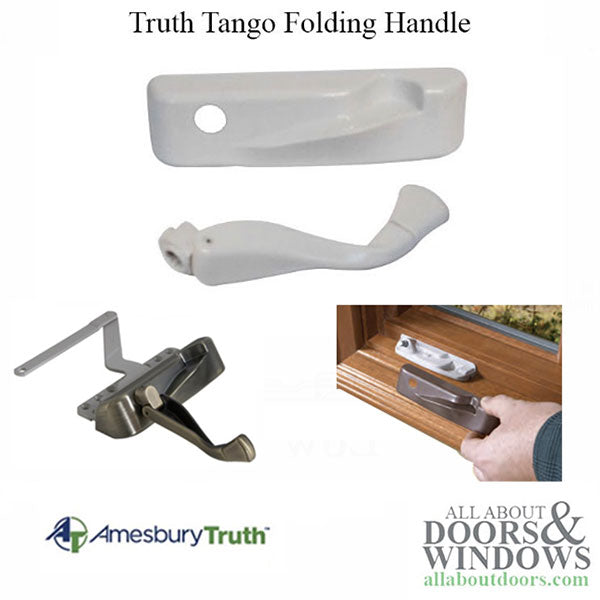 Truth® Encore 50.17 Dual Arm Casement Operator, Low Profile, Sill Mount with Stud - Right Hand