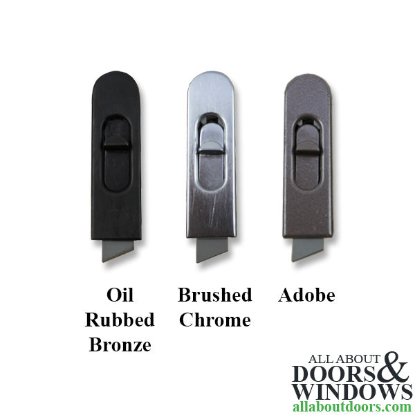 Metal Tilt Latch, Bottom/Lower Sash, Choose Color/Handing