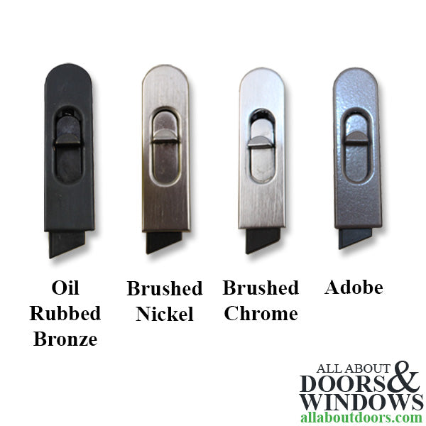 Metal Tilt Latch, Top/Upper Sash, Choose Handing/Color