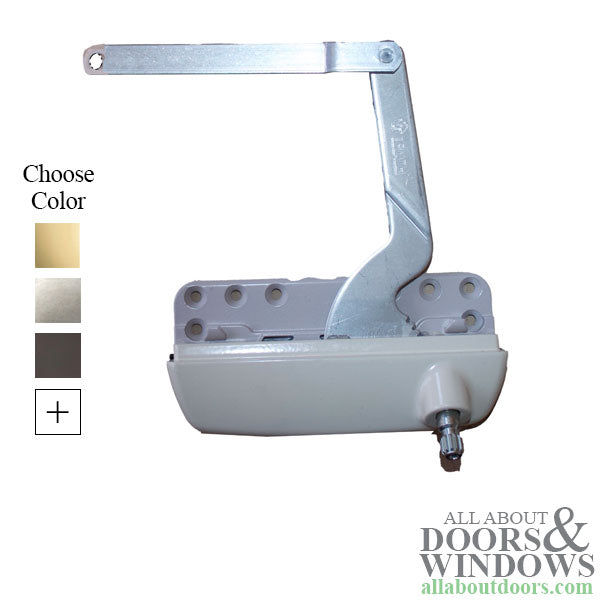Truth® Maxim 50.50 Dyad Operator, split arm, Sill Mount Right Hand - CHOOSE COLOR